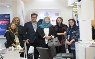 بازدید سفیر محترم بلژیک از غرفه گروه دارویی مهبان در نمایشگاه ایران فارما